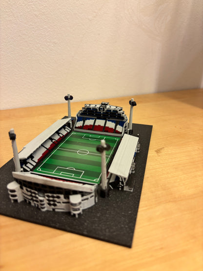 Barevný 3D model Androva stadionu Sigma Olomouc – StadiArt 3D – pohled 5