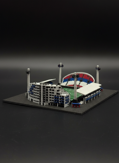 Barevný 3D model Androva stadionu Sigma Olomouc – StadiArt 3D – pohled 10