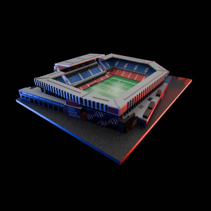 Barevný 3D model EPET ARENY AC Sparta Praha – Letná COLORED – StadiArt 3D – pohled 2