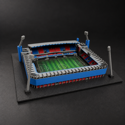 Doosan Arena – Farbiges 3D-Stadionmodell – Ansicht 1