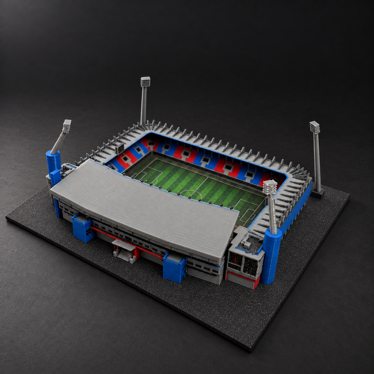 Doosan Arena – Farbiges 3D-Stadionmodell