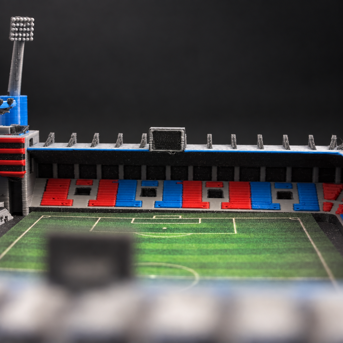 Doosan Arena – Farbiges 3D-Stadionmodell