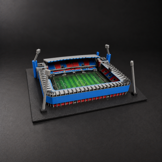 Barevný model Doosan Areny – studiový náhled