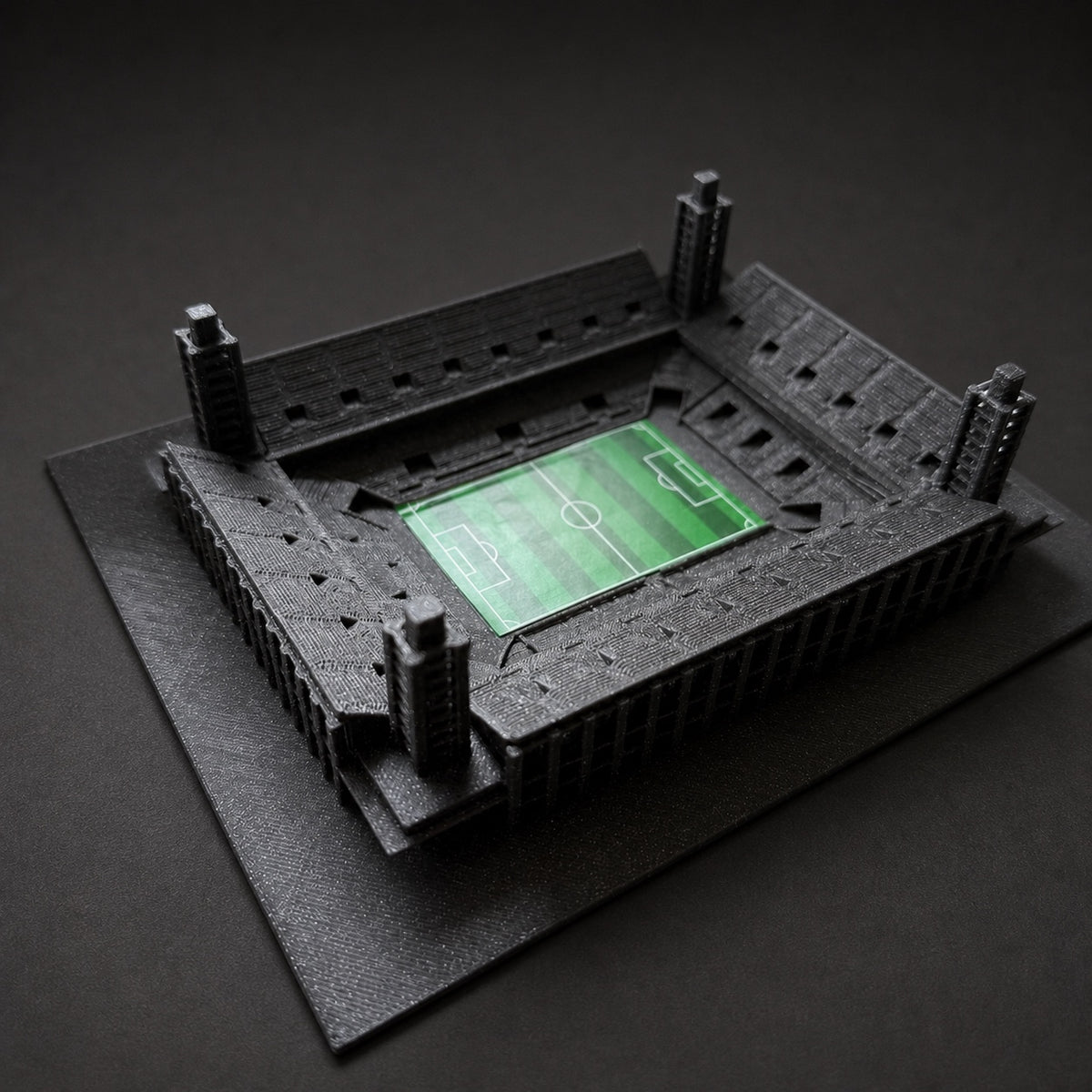 3D model RheinEnergieStadionu 1. FC Köln – StadiArt 3D – pohled 3