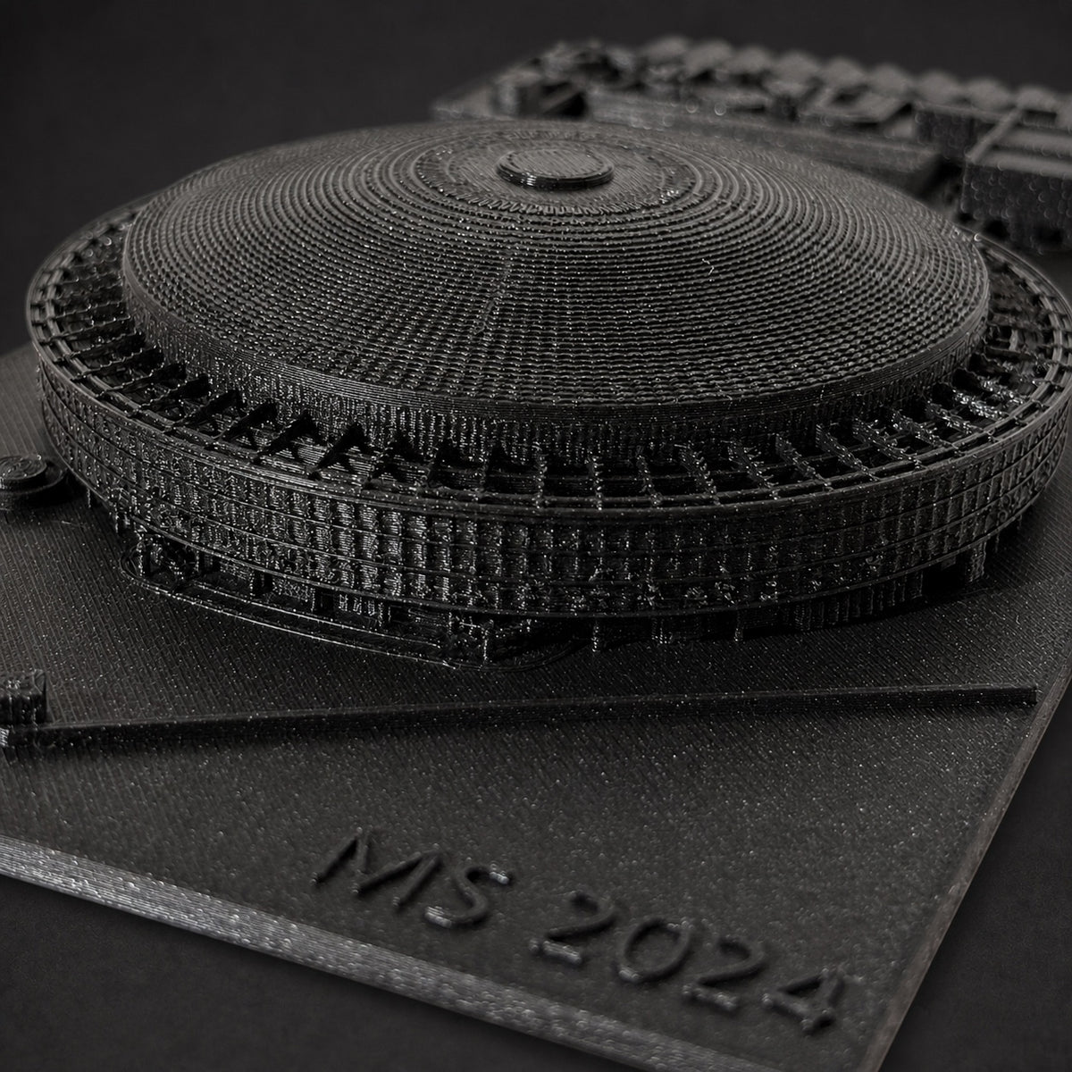 3D model O2 Areny Praha – MS 2024 v hokeji – StadiArt 3D – pohled 1